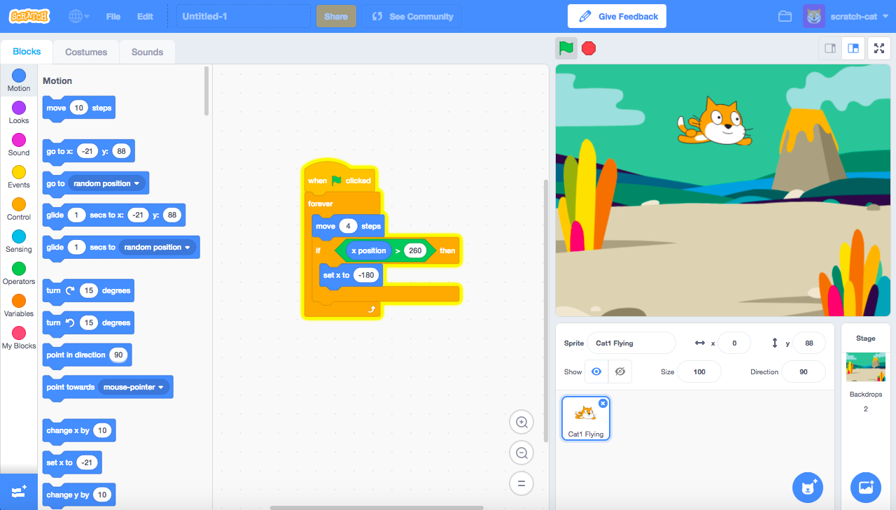 Scratch 3.0 – Medien und Informatik im Unterricht