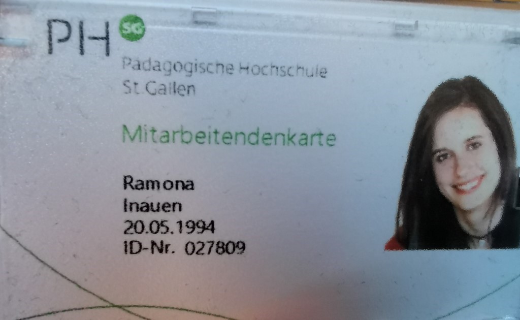Mitarbeitendenvartë 
Ramona 
tnauen 
20.05.1994 
ID-Nr. 027809 